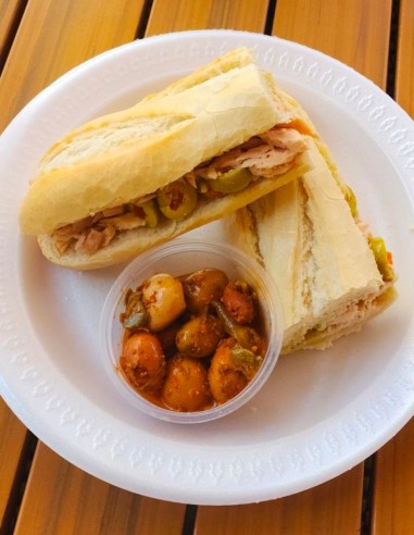 Tuna Spanish Sandwich Bocata