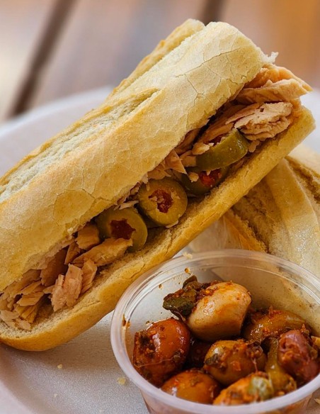 Tuna Spanish Sandwich Bocata