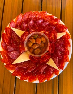 Cheese and Charcuterie "Tapa"