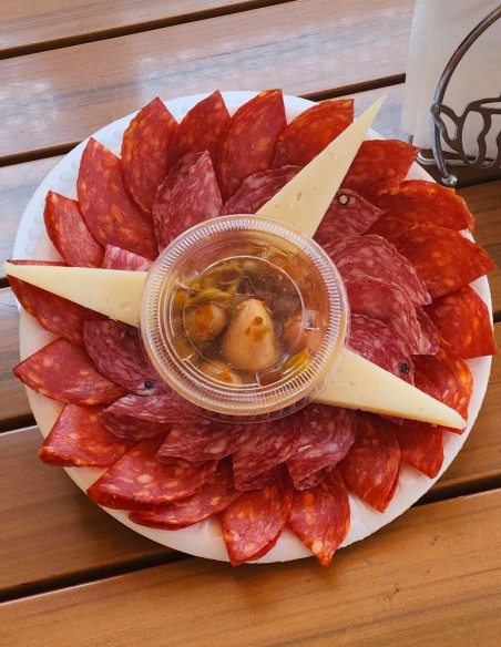 Cheese and Charcuterie "Tapa"