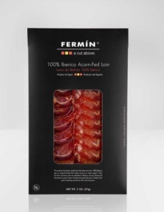 Acorn-Fed 100% Ibérico Dry Cured Loin (Lomo) 2oz by FERMIN