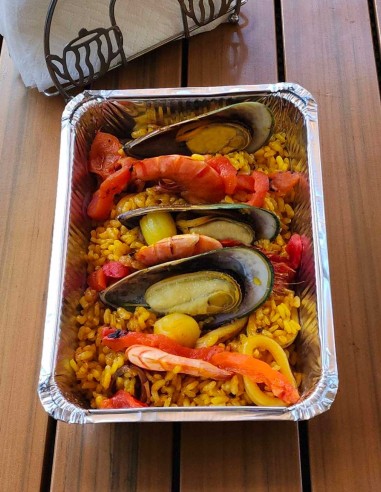 Seafood Paella (Individual)