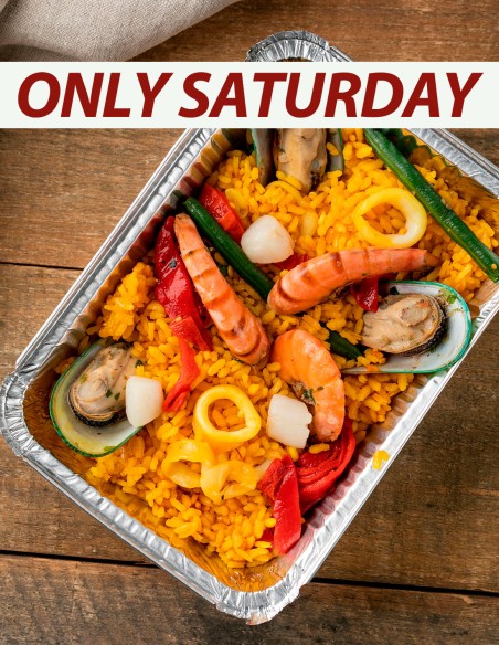 Seafood Paella (Individual)